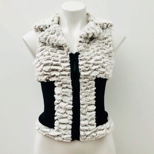 Kiss & Tell faux fur vest